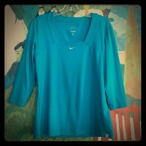 Nike 3/4 Sleeve Dri-Fit Top
